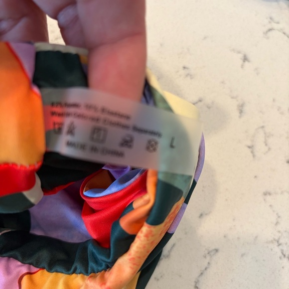 Colorful Abstract Bikini Set - Picture 2 of 3